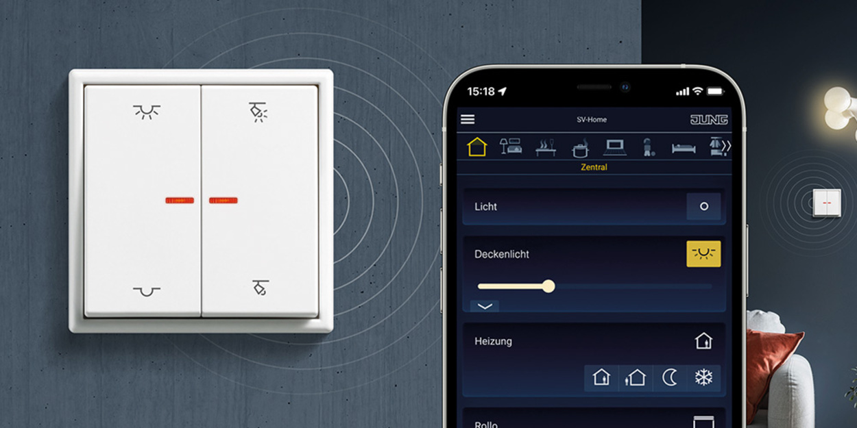 KNX RF Taster bei Elektrotechnik Wolf in Lauf a.d. Pegnitz